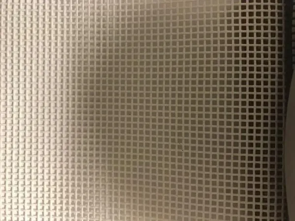 Mesh texture with small square pattern