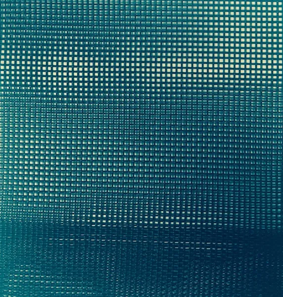 Blue and green woven abstract design