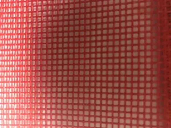 Textured red grid pattern