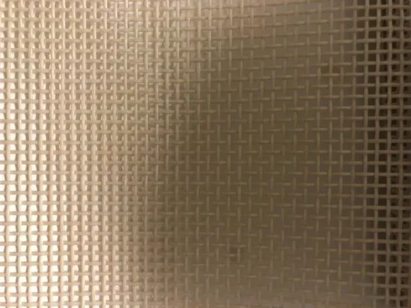 Close-up of metal grid