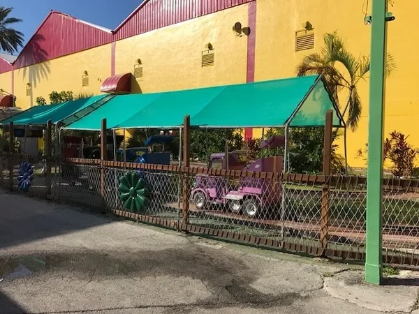 Children's ride at amusement park