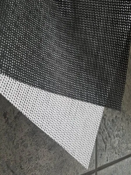 Textured black and white material sheets
