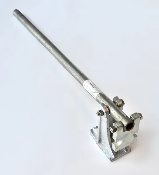 Industrial metal lever tool.