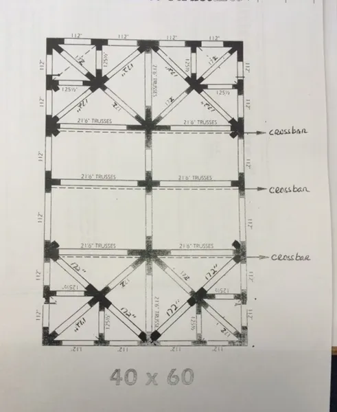 40x60 truss design plan