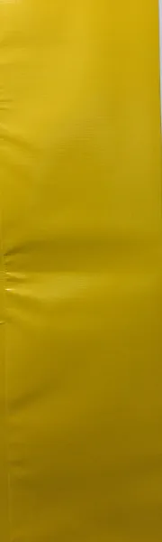 Bright yellow cushioned wall