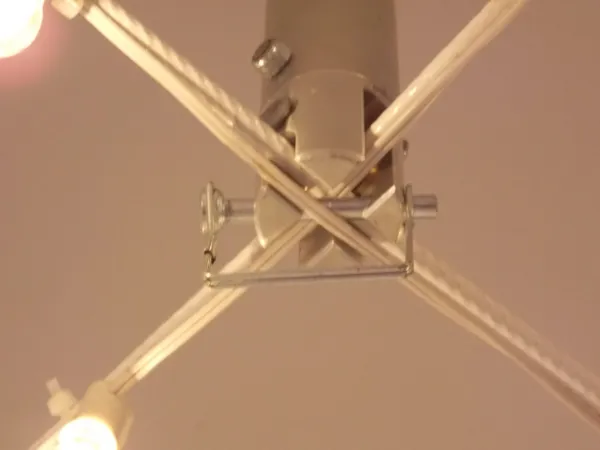 Modern overhead lighting design