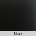 Black square with text label